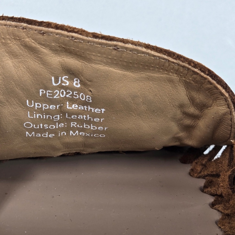 NISOLO Men’s Hurache Sandal Size 8 Brown Leather 6722 - Picture 11 of 14